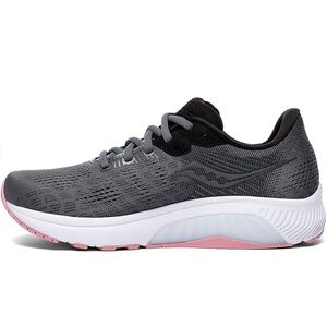 Saucony Guide 14 - sz 8.5 womens - charcoal/pink
